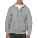 Gildan Full Zip Hooded Sweat 18600 Sports Grey