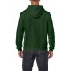 Gildan Full Zip Hooded Sweat 18600 ForestGreen