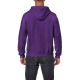 Gildan Full Zip Hooded Sweat 18600 Paars